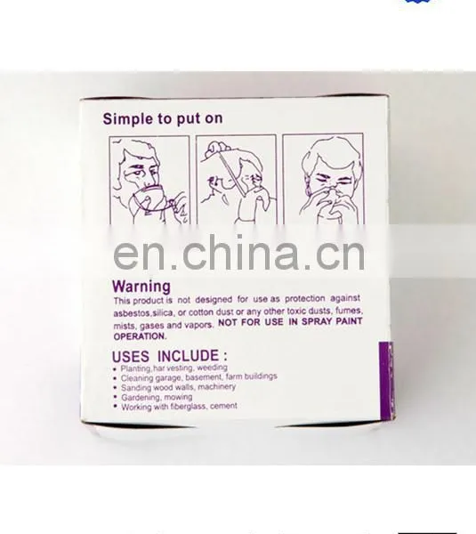 Non Woven Disposable N95 Dust Mask With Double Ear Loop photo-5