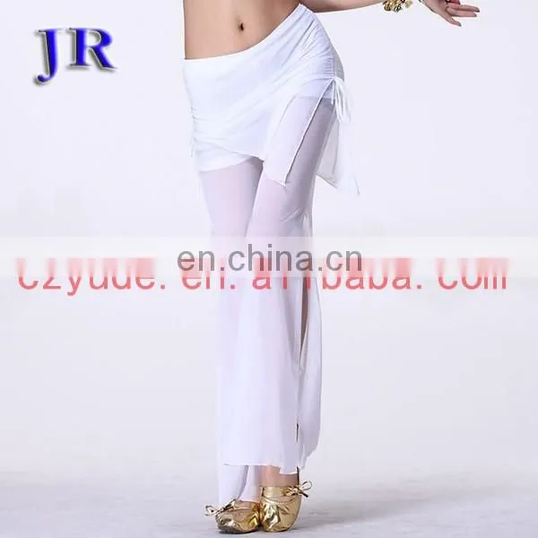 Sexy High Quality Net Cloth Plus Size Belly Dance Pants for Ladies K-4012# photo-3