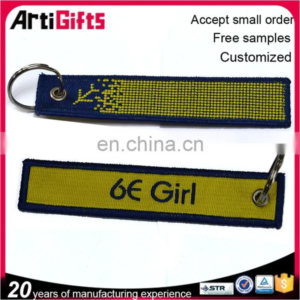 Wholesale Cheap Customized Embroidery Keychain China photo-5