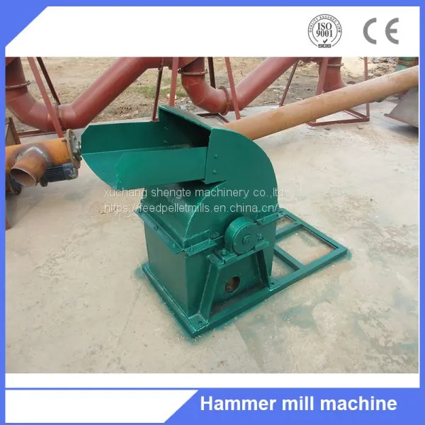 Capacity 300-500kg/h Hammer Mill Grinder Machine With Cyclone photo-4