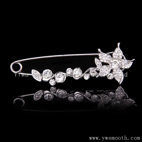 Cheapest High Quality Fashion Women Brooch Various Pin in Bulk Shawl Pins photo-2