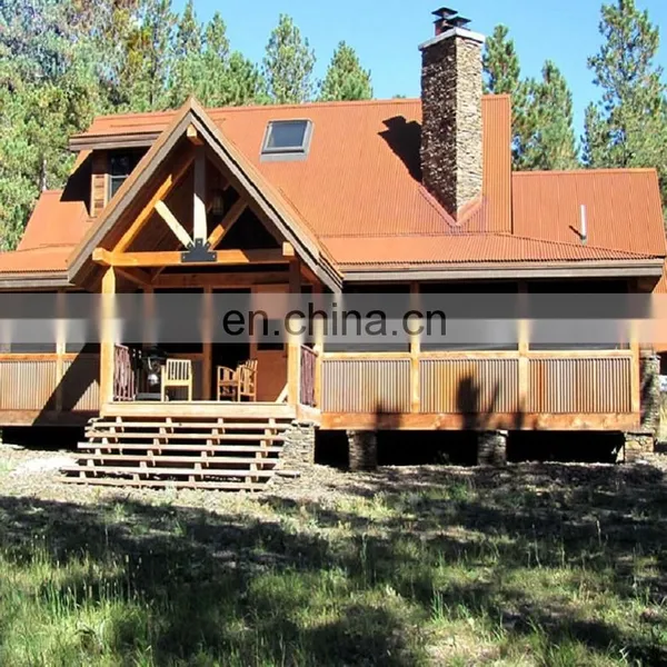 A606 Type 4 Corrugated Corten Steel Roofing Sheet photo-6