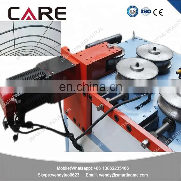 JW-80CNC Automatic Servo Motor Control Vegetable Greenhouse Steel Tube Bending Machine photo-2
