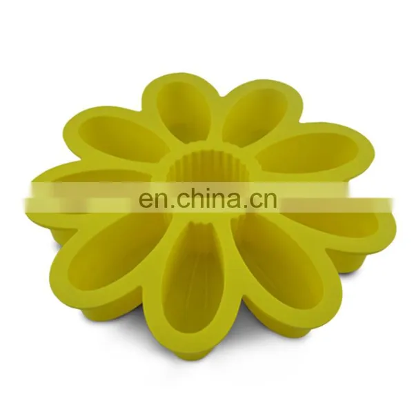 Thicken Large Silicone Mold Plate and Oven With Sun Flower Shape for Cake Baking photo-3