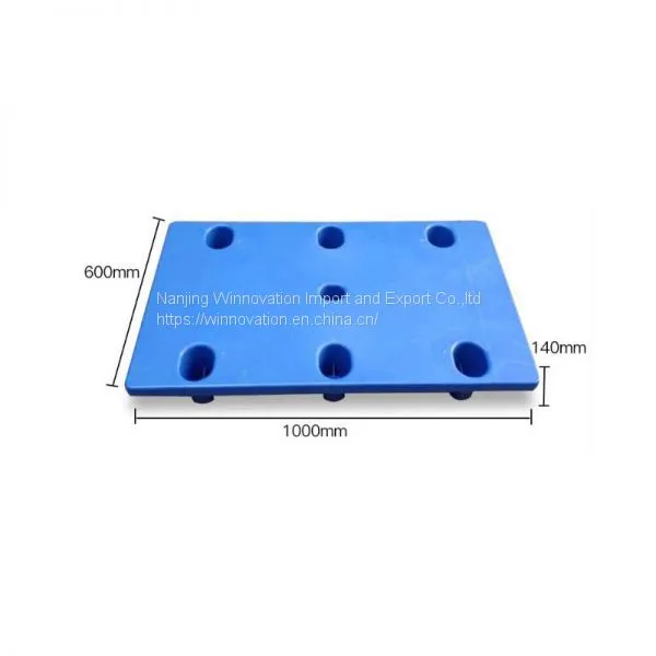 Специальная пластиковая паллета HDPE 7 скейдов для печатной промышленности