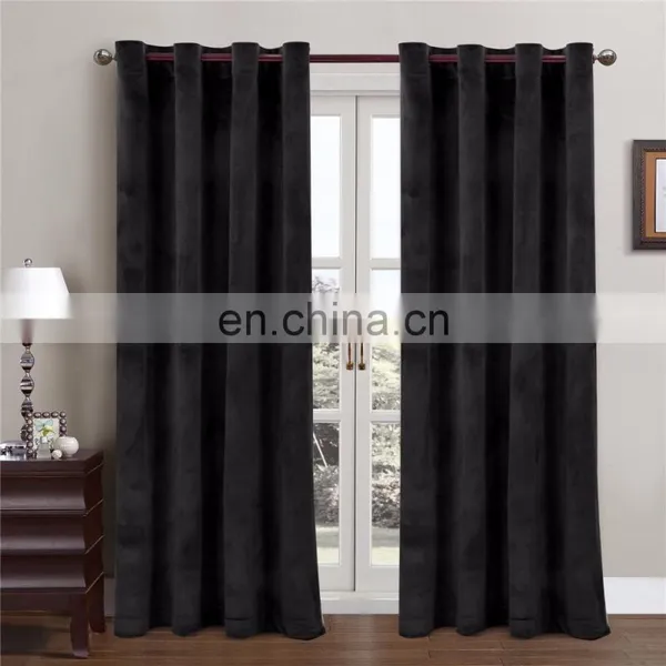 Hot Sale & High Quality Velvet Window Curtain With Great Price