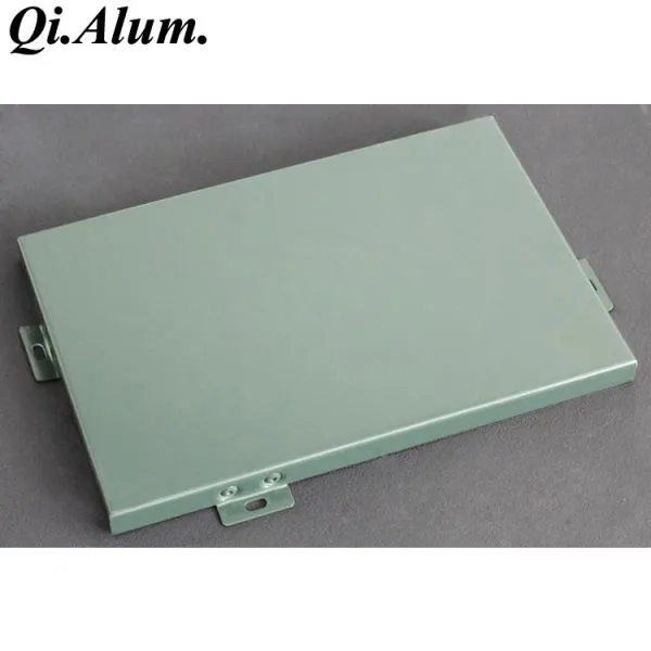 Exterior Building Wall Facade Anti-static Aluminum Solid Panel photo-3