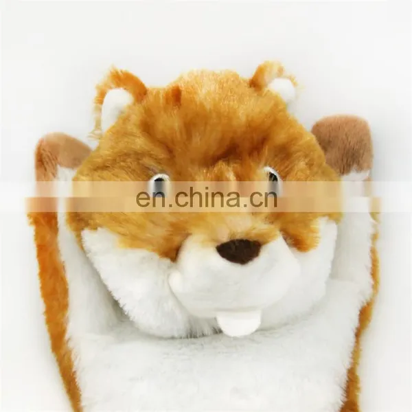 Wholesale Chew Pet Teeth Cleaning Toy no Stuffing Yellow Dog Toy Plush Squirrel photo-5