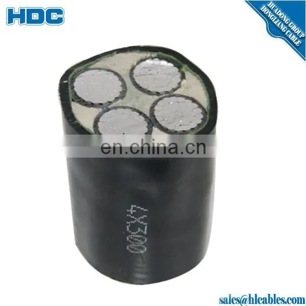 600V Aluminium XLPE Insulated SWA Armoured 4*240mm2 Power Cable photo-6