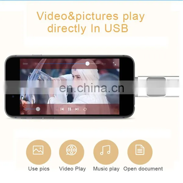 2020 Hot USB Drive 32GB OTG Usb Flash Drive For IPhone/iPad/Android photo-4