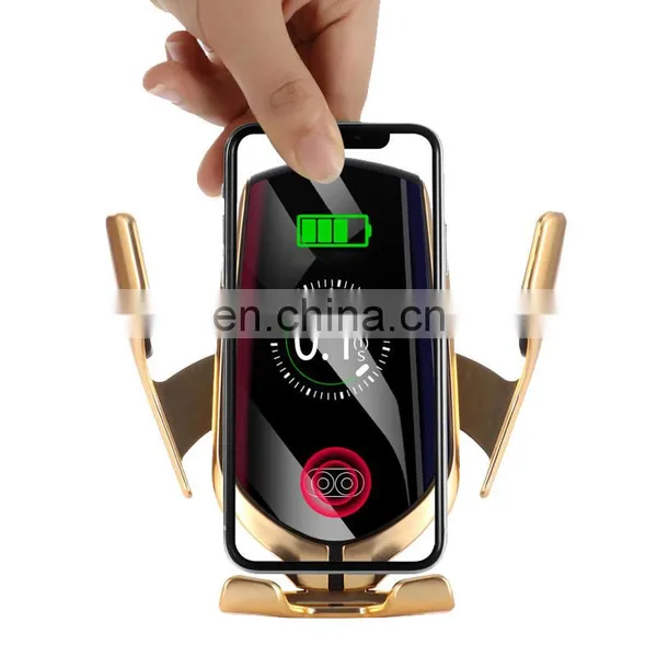 Wireless Car Charger Holder For Iphone X 8 For Samsung S9 Plus Mobile Phone Holder Phone Holder For Huawei P20 Wireless Charger photo-5