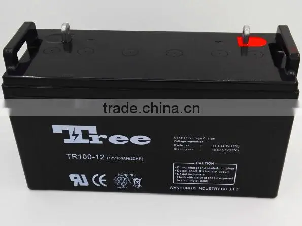 Maintenance Free Agm Gel Lead Acid Battery 100ah 12v Gel Battery Manufacturer photo-2
