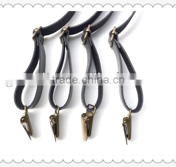 Hot Sale High Quality Leather Men's Suspender photo-3