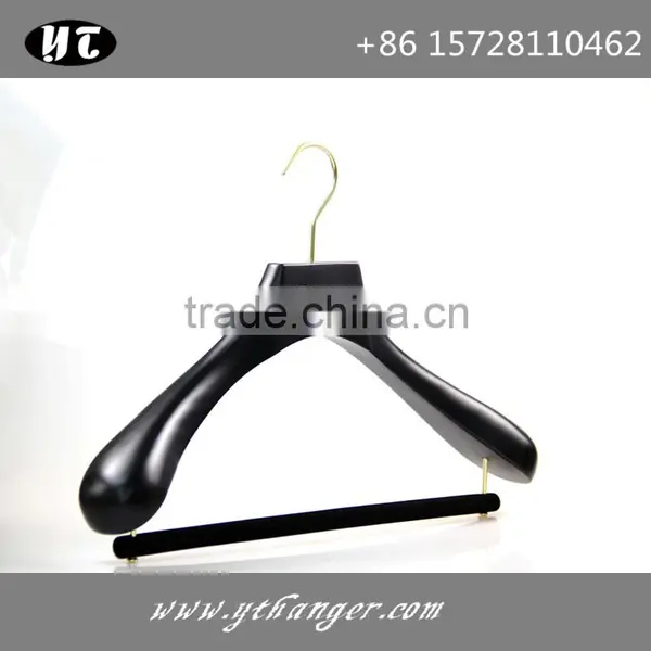 High End Custom Wooden Hanger Wide Shoulder Wooden Hanger for Suits photo-3