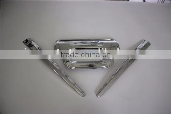 Chrome Kits Accessories Rear Gate Cover For 2015 Mitsubishi Triton L200 photo-5