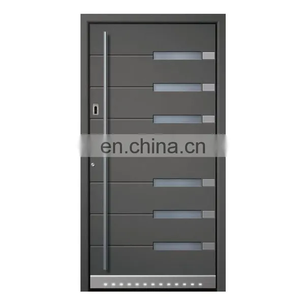 Factory Directly Top Quality Residential Front Door Steel Entrance Door Security Steel Doors photo-4