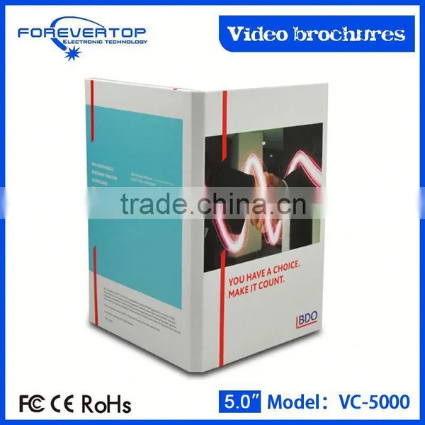 New Arrived 5 Inch Hot Sell Video Brochure Lcd Screen photo-3