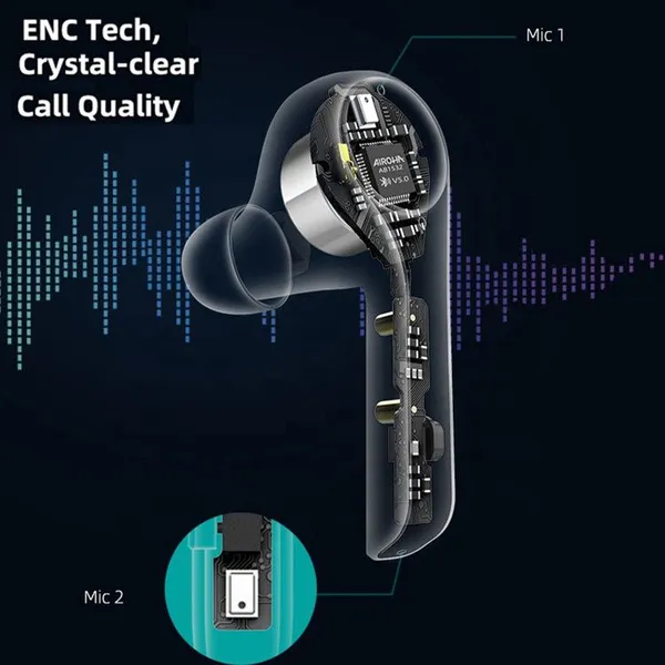 Hot Selling OEM ODM New Product BT 5.0 TWS Headset Wireless Earphone photo-5