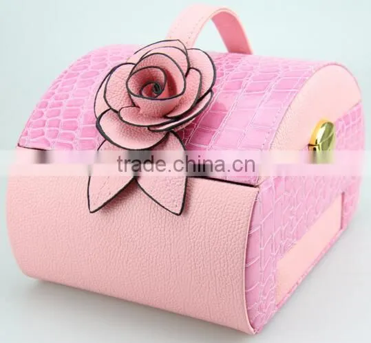 Luxury Pink Jewelry Box With Drawers/key Lock,luxury Jewelry Gift Boxes,multi-drawer Jewelry Box photo-3
