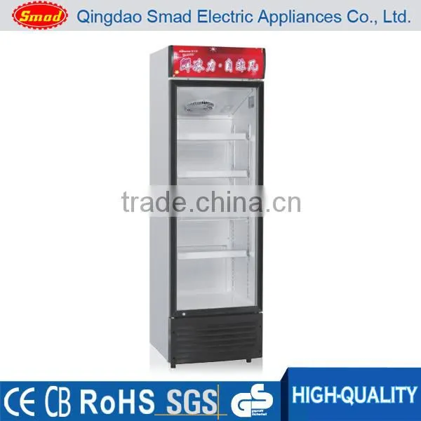 298L 110V 60Hz Vertical Showcase Refrigerators Display Fridge photo-2