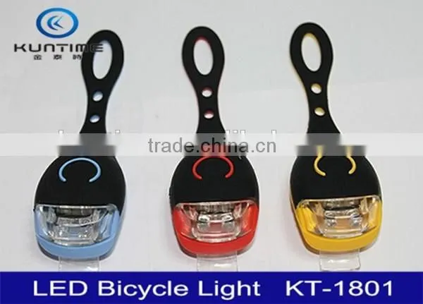2015 Fashion Multi-color Silicone LED Bike Light photo-3