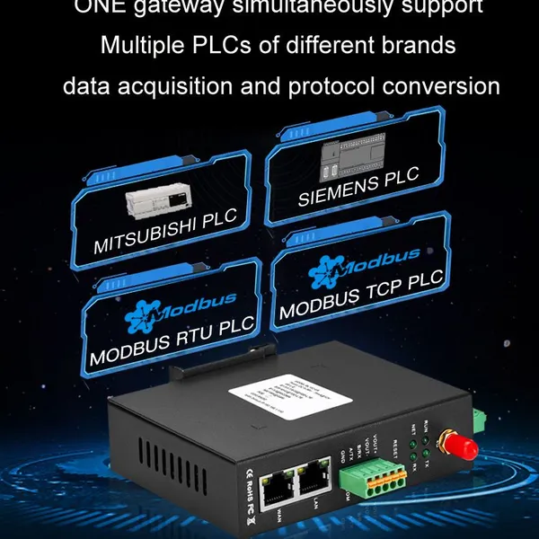 Bliiot PLC to MQTT 4G/wifi Converter is Used for Industrial Automation BL102 photo-5
