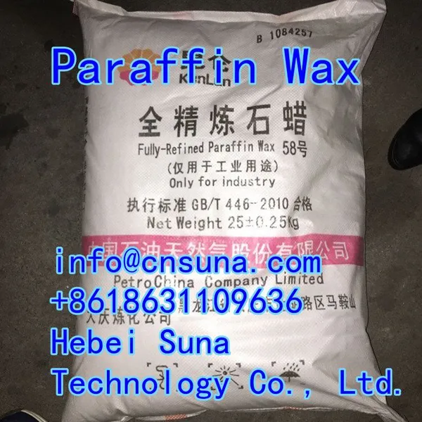 High Quality Kunlun Paraffin Wax 58-60 For Candle Making Fully Refined Paraffin Wax