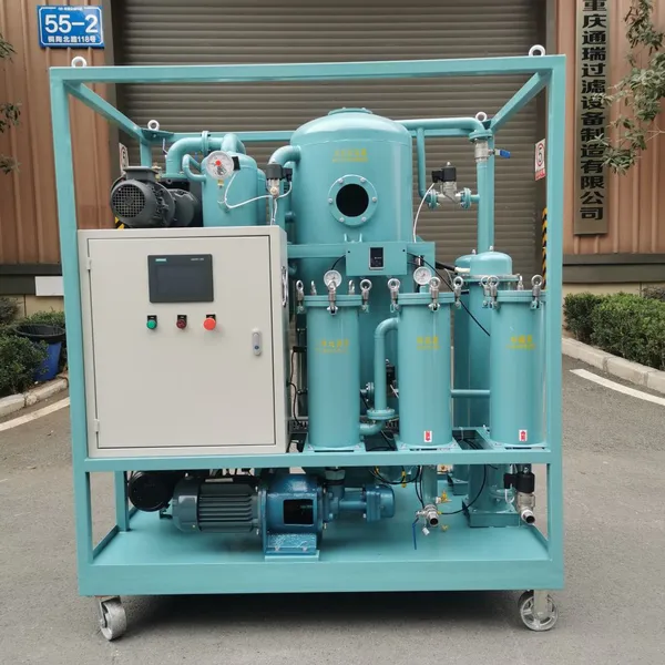 3000lph Portable Transformer Oil Filter Plant Dielectric Oil Filtration Equipment With Oil Tester photo-5