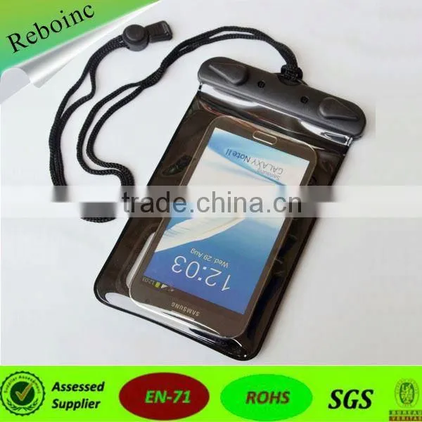 New Fashion Shining Drift Sand Star Dry Bag Waterproof Phone Bag Case for Iphone 6 Plus Purple Blue photo-5
