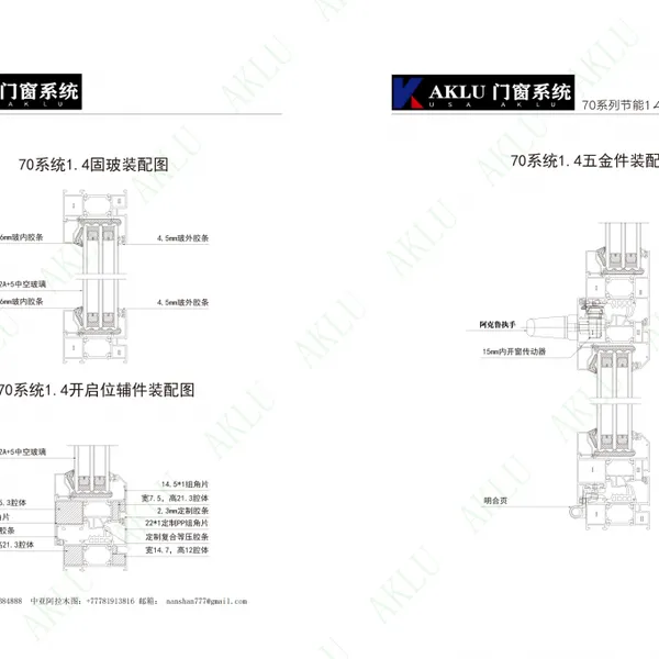 Nanshan AKLU 70 Series Aluminum Profile photo-5