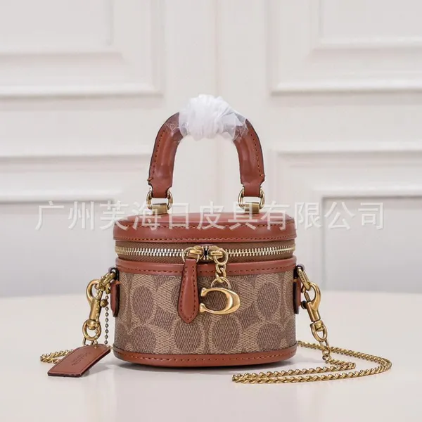 Women's Mini Crossbody Bucket Bag Fashionable Beautiful Zipper Closure Casual Shoulder Handbag for Kids Satchels photo-5