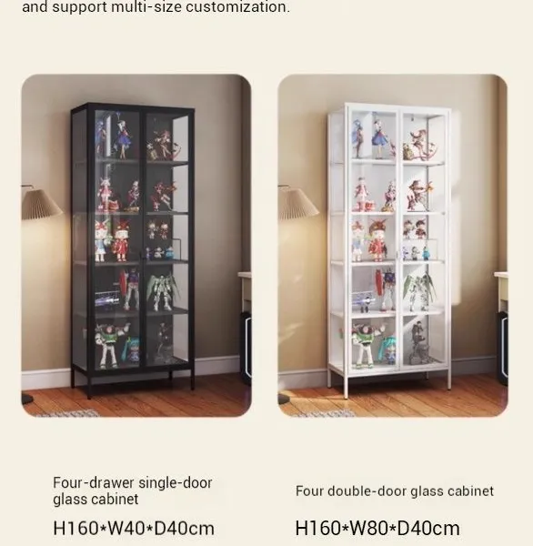 School Trophy Display Cabinet | Lockable Wooden Showcase for Hallways & Libraries