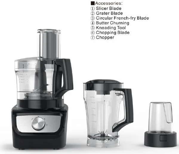 All-in-One Food Processor Blender（Wechat:13510231336）