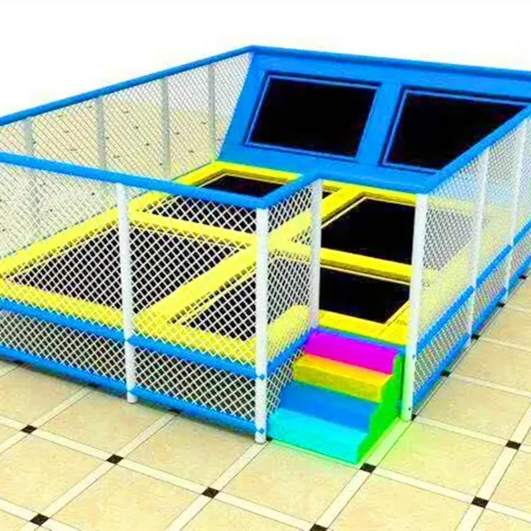 Custom-made Popular Indoor Amusement Projects: Large Trampolines, Flying Jumpers, Multi - Layer Funnel - Style Device, Large Slides - Xierle photo-3