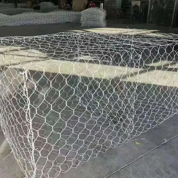 Hexagonal Wire Mesh Gabion Box 100*120mm for Retaining Wall Construction