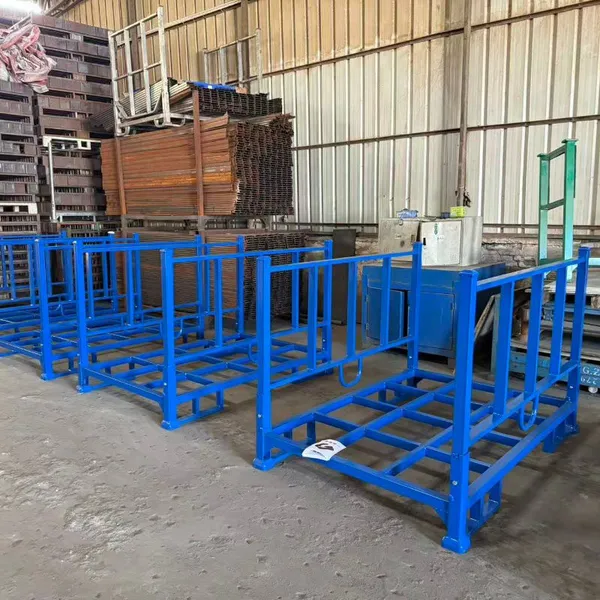 Foldable Tyre Stacking Rack for Efficient Warehouse Organization photo-4