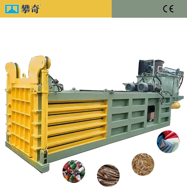 160T Horizontal Hydraulic Waste Paper Baler Textile Waste Baler for Recycling Centers photo-2