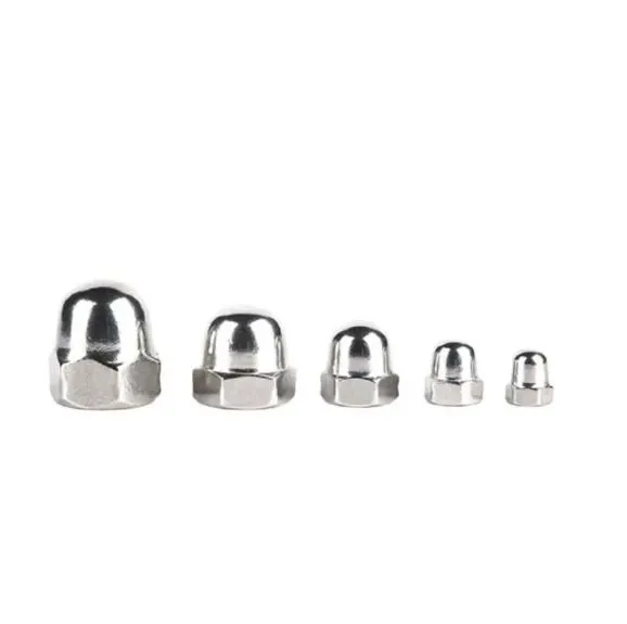 Metric Hex Domed Acorn Nuts DIN 1587 Steel Class 8 Black Finish photo-5