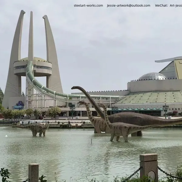 Fiberglass Sculpture for Amusement Park Decoration photo-5