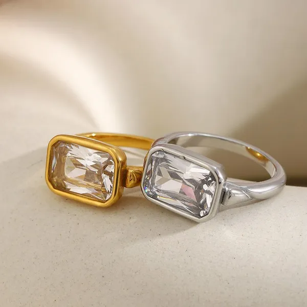 Stainless Steel Ring 4mm Classic Design Laser Engraving Ready Supplier Durable photo-2