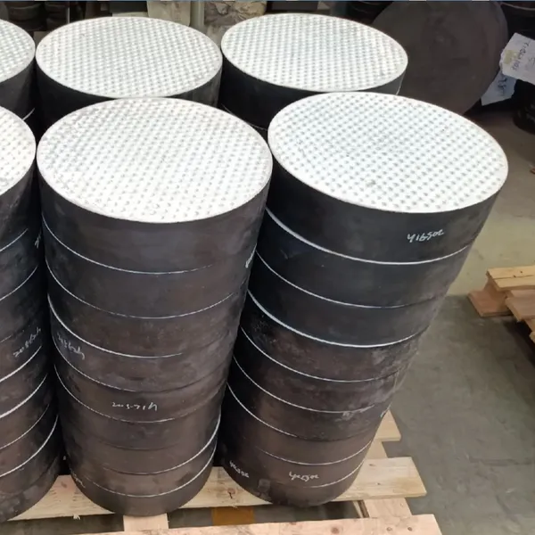 Rubber Bearing Compressive Modulus 5MPa Fatigue Life 10^6 Cycles ISO 9001 Compliant