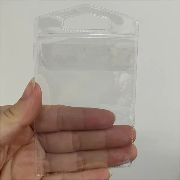 Wholesaler PVC Bags Transparent Package Bags for Small Business F13V-PB1016 photo-3