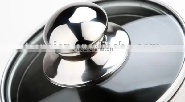 5'' Stainless Steel Airtight Canister Set With Glass Lid photo-5