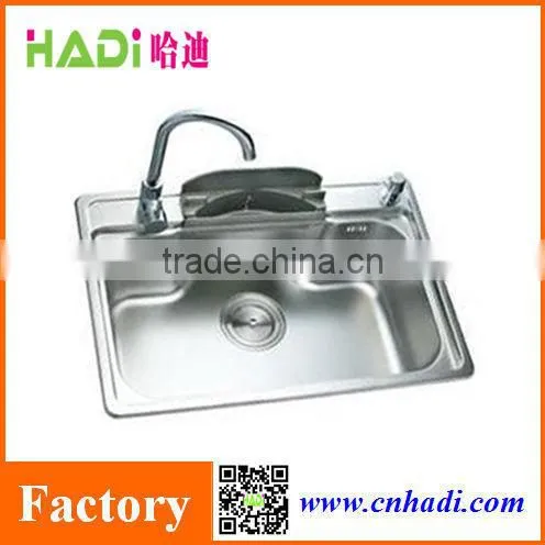 Hot Offer Kitchen Stainless Steel Washing Basin/European Kichen Sink HD7451