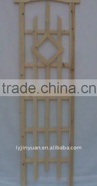 Wood Trellis Screen
