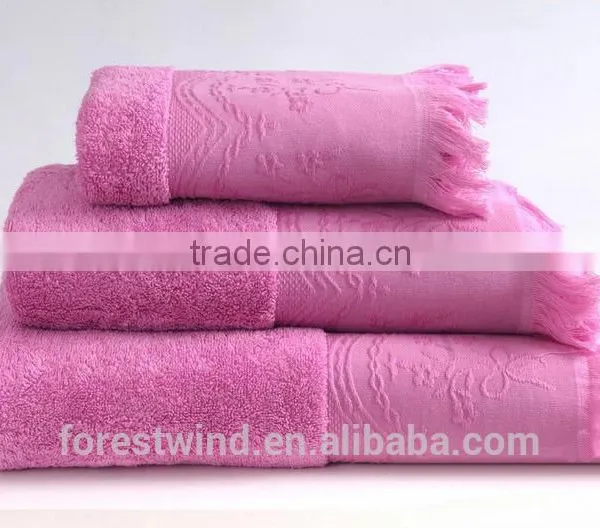 100% Cotton Microfiber Fabric Yard for Bath Towel photo-2