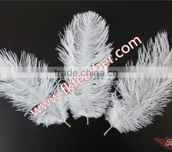 Wholesale Cheap DIY Multicolor Craft Small White Ostrich Feather 15cm to 20cm For Wedding Decorations photo-6