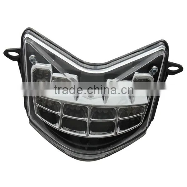 Clear LED Integrated Taillight for 2005 2006 2007 Kawasaki ZX6RR 636 Z750S ZX10R
