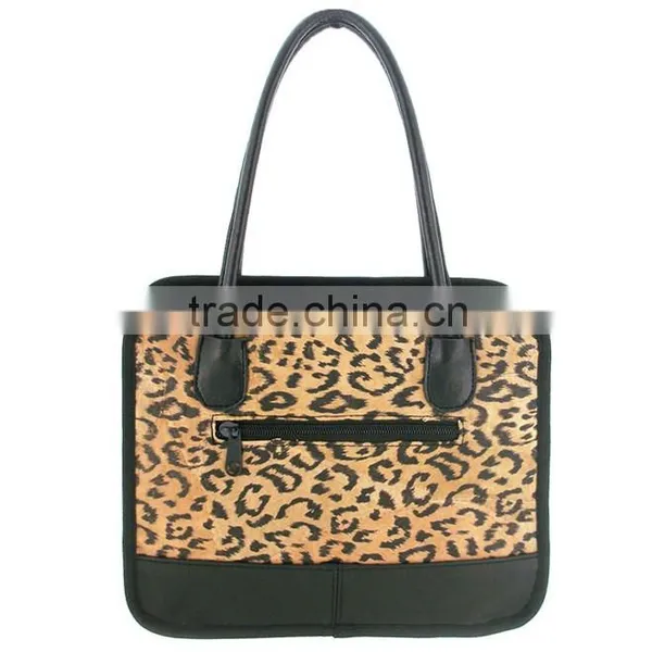 Fashion Patchwork Leather Bible Case / Ladies Bag / Patch Leather Bag photo-4
