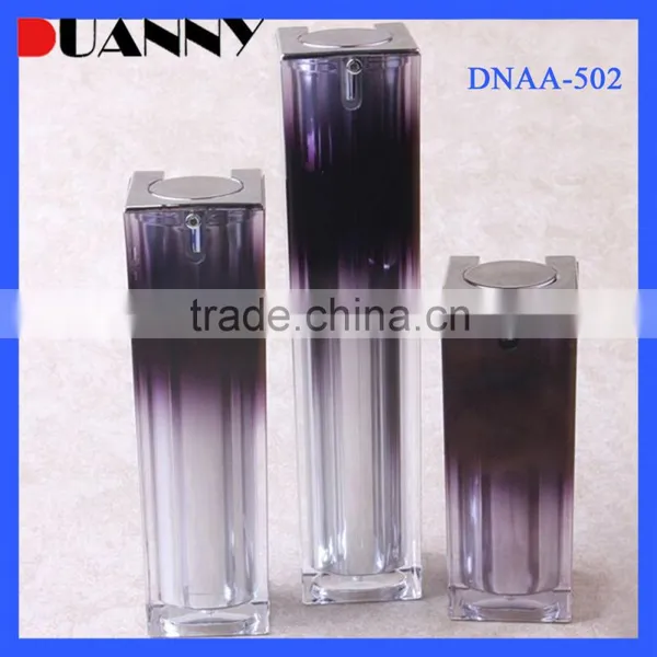 New Style Square Acrylic Cosmetic Pckaging Airless Bottle And Cream Jar With Plastic Spray,Cosmetic Airless Spray Bottles photo-4